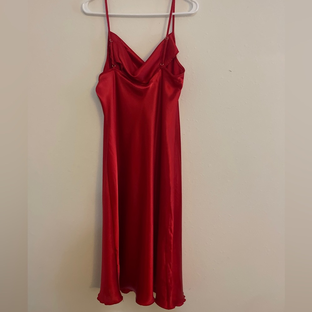 Red dress